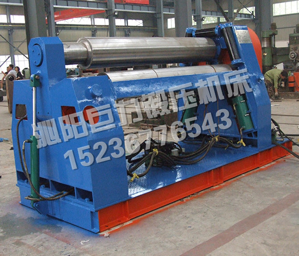 Inclined Down-adjusting 3 Roll Rolling Machine